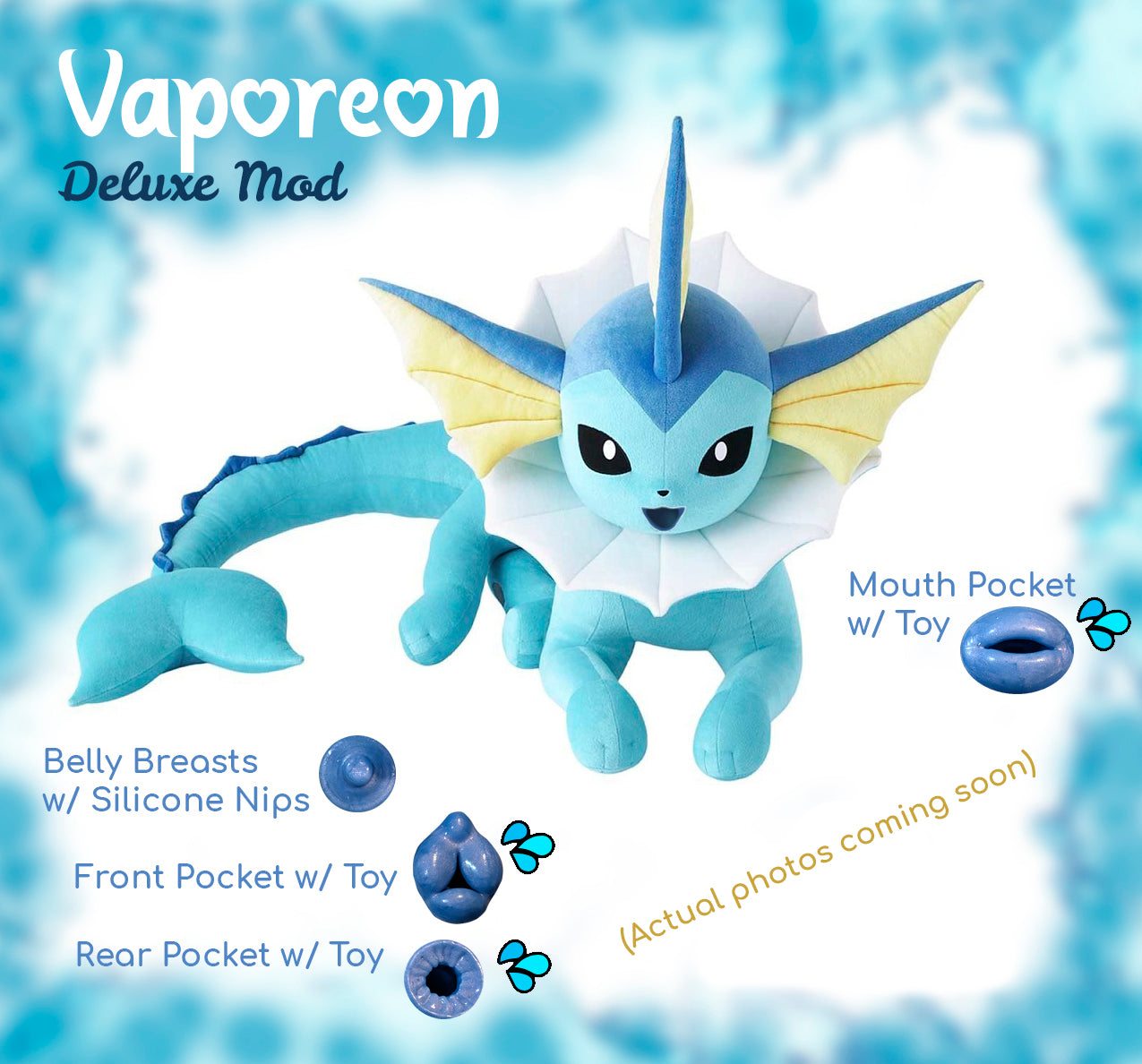 Vaporeon Deluxe Mod