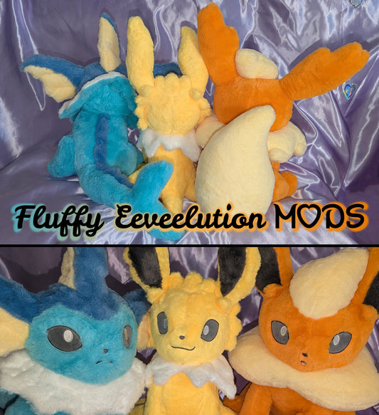 Fluffy Eeveelution Mods