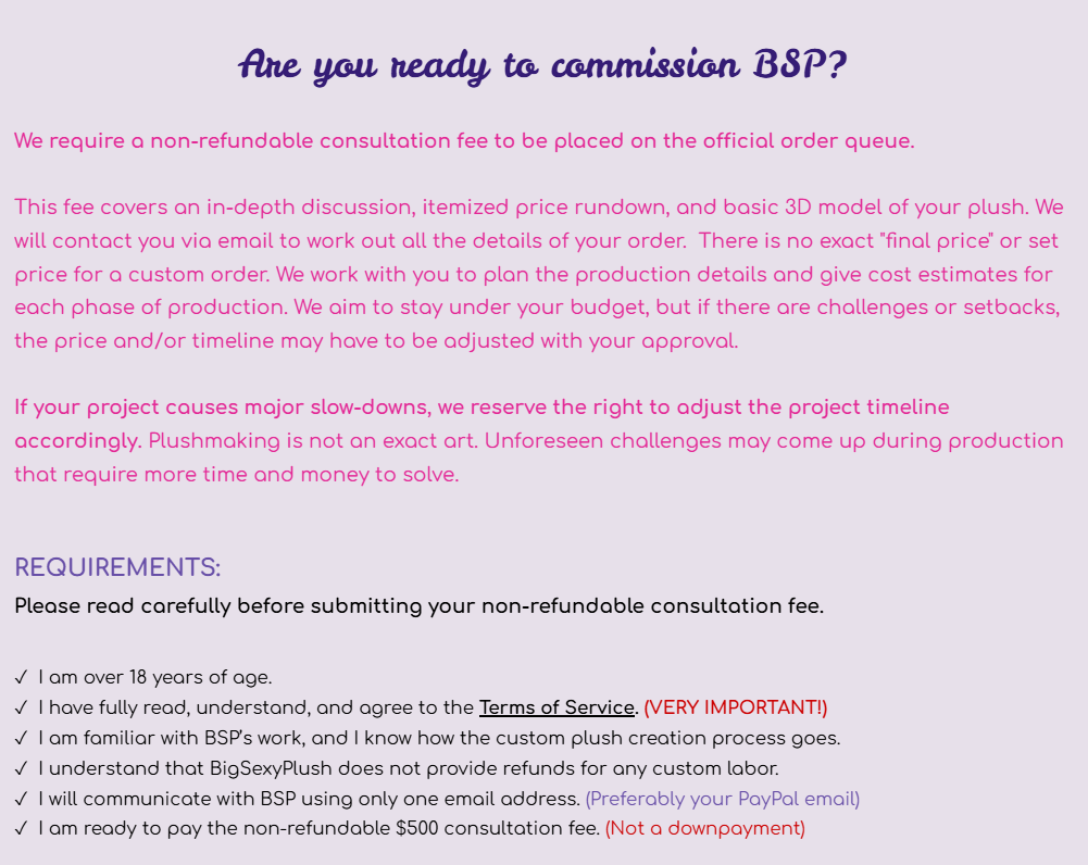 BSP Project Consultation