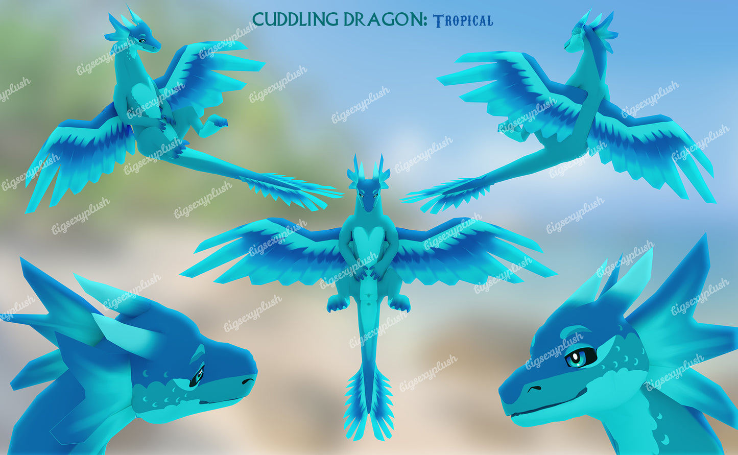 PRE-ORDER: Cuddling Dragon