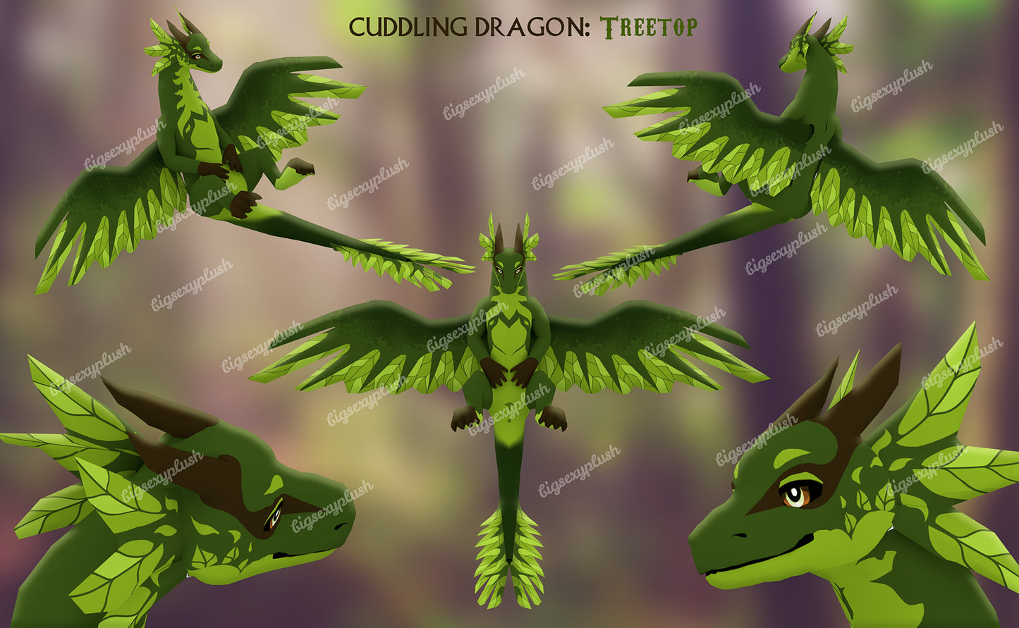 PRE-ORDER: Cuddling Dragon