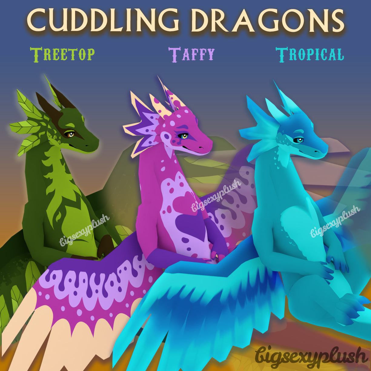 PRE-ORDER: Cuddling Dragon