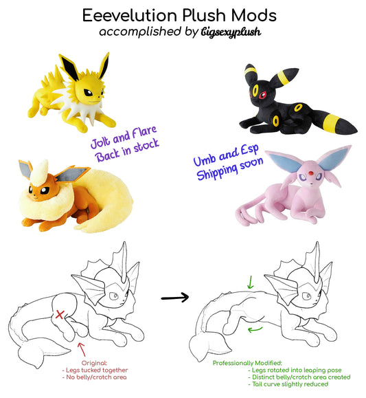 Modded Eeveelutions